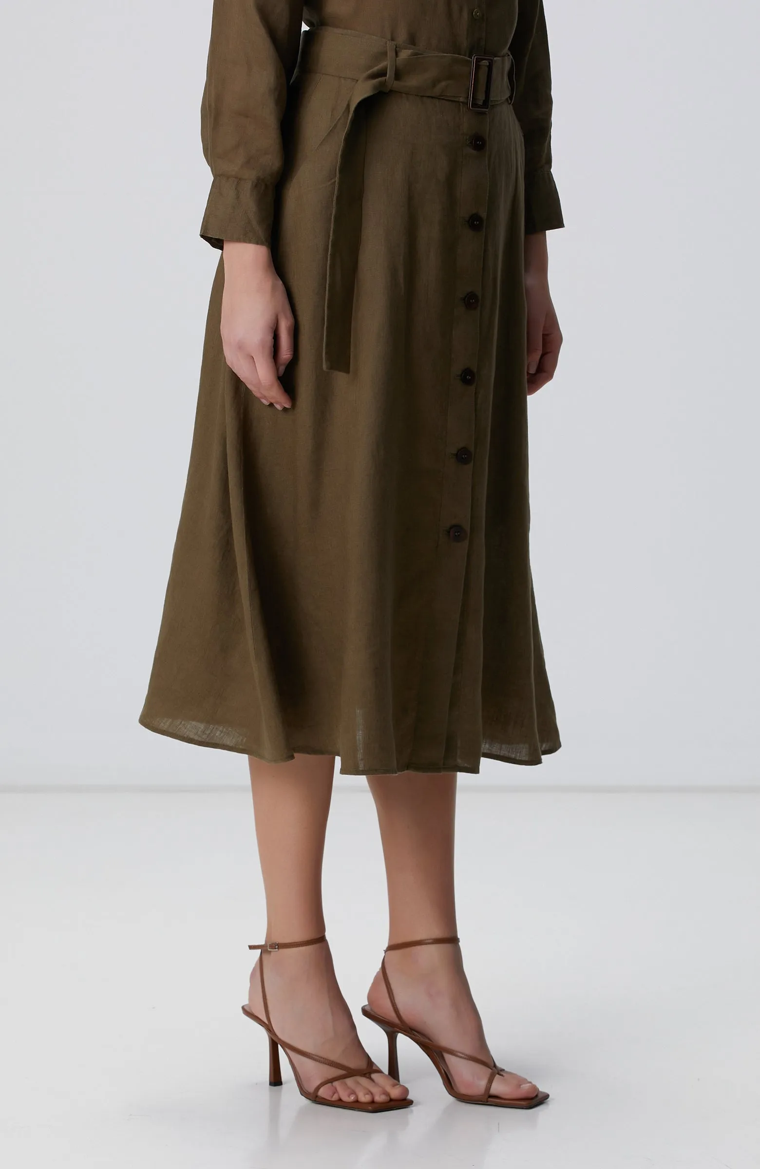 WOMEN'S Linen Skirt