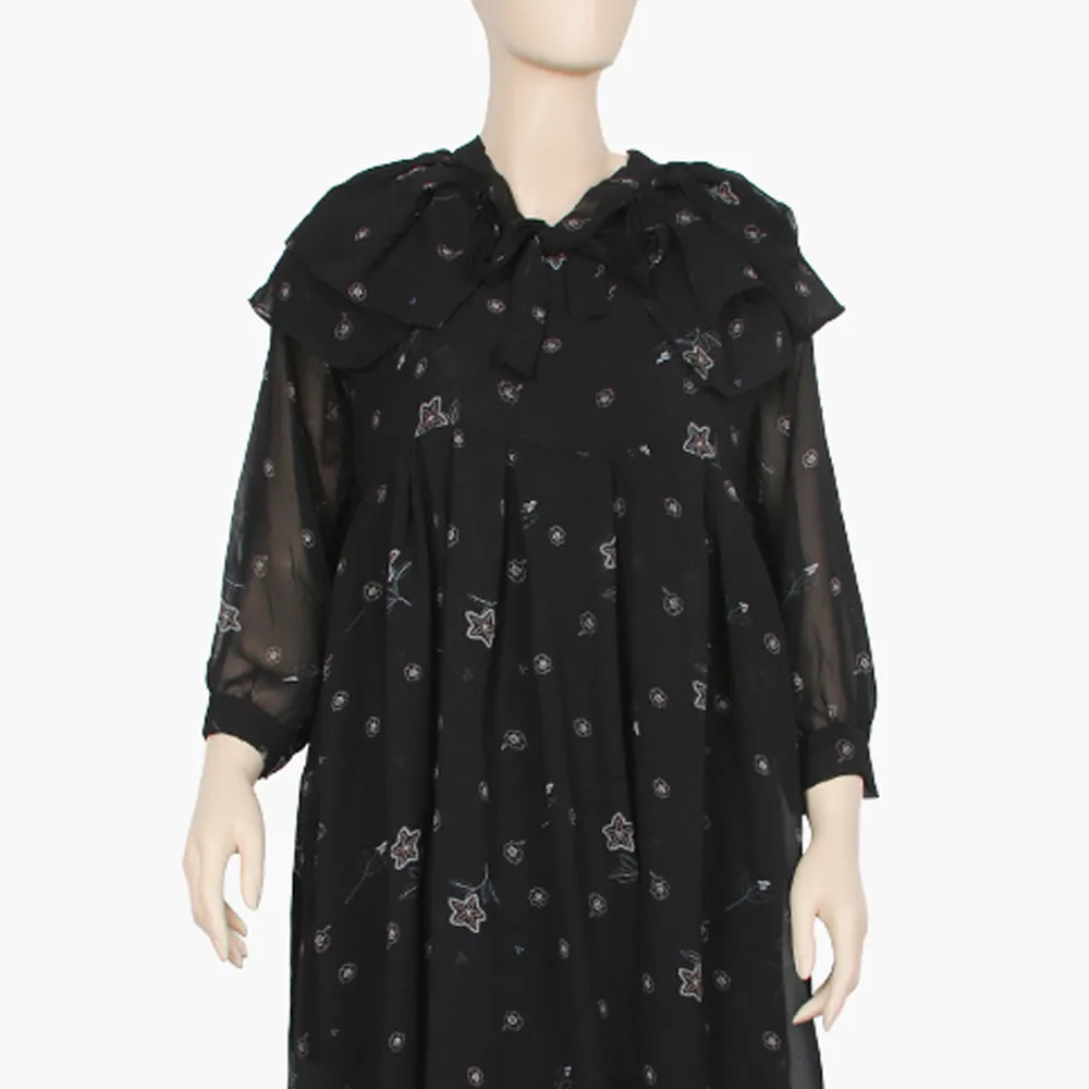 Women's Long Maxi - Black