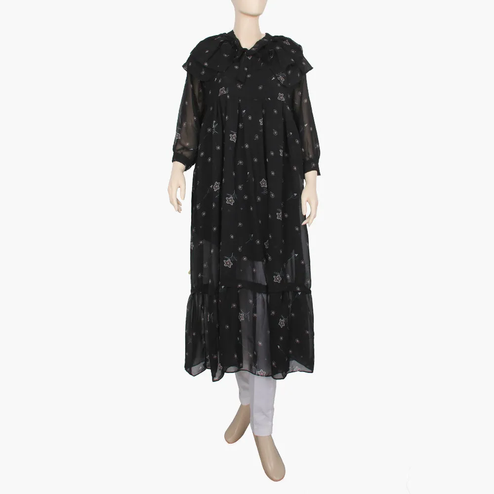 Women's Long Maxi - Black