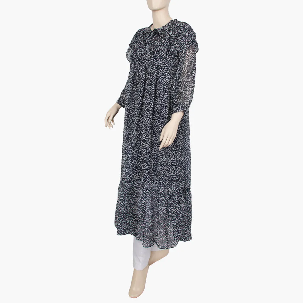 Women's Long Maxi - Navy Blue