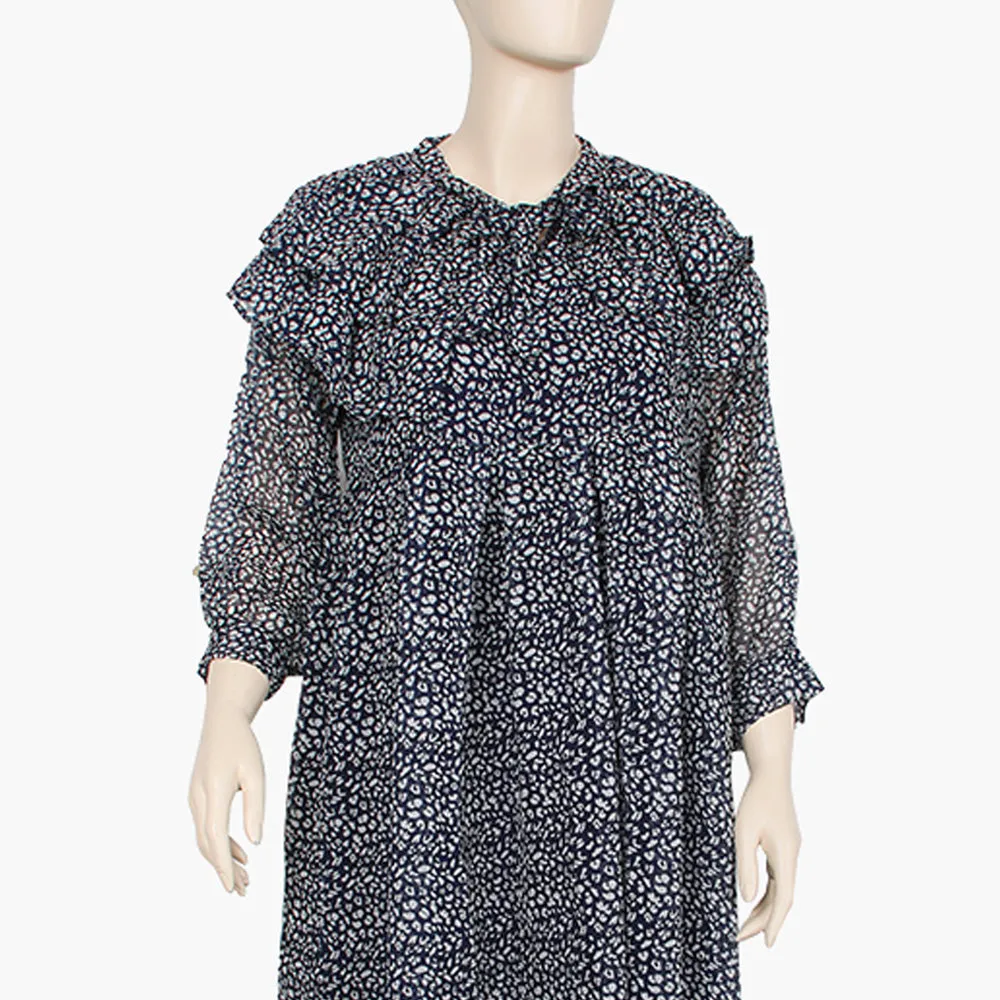 Women's Long Maxi - Navy Blue