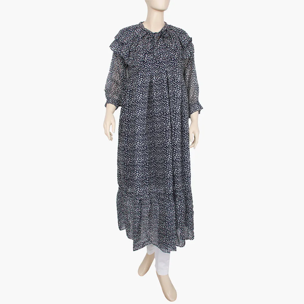 Women's Long Maxi - Navy Blue