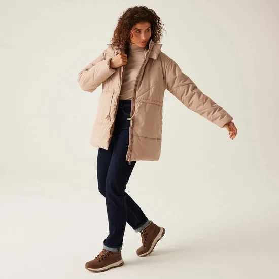 Women's Rurie Quilted Jacket Warm Taupe