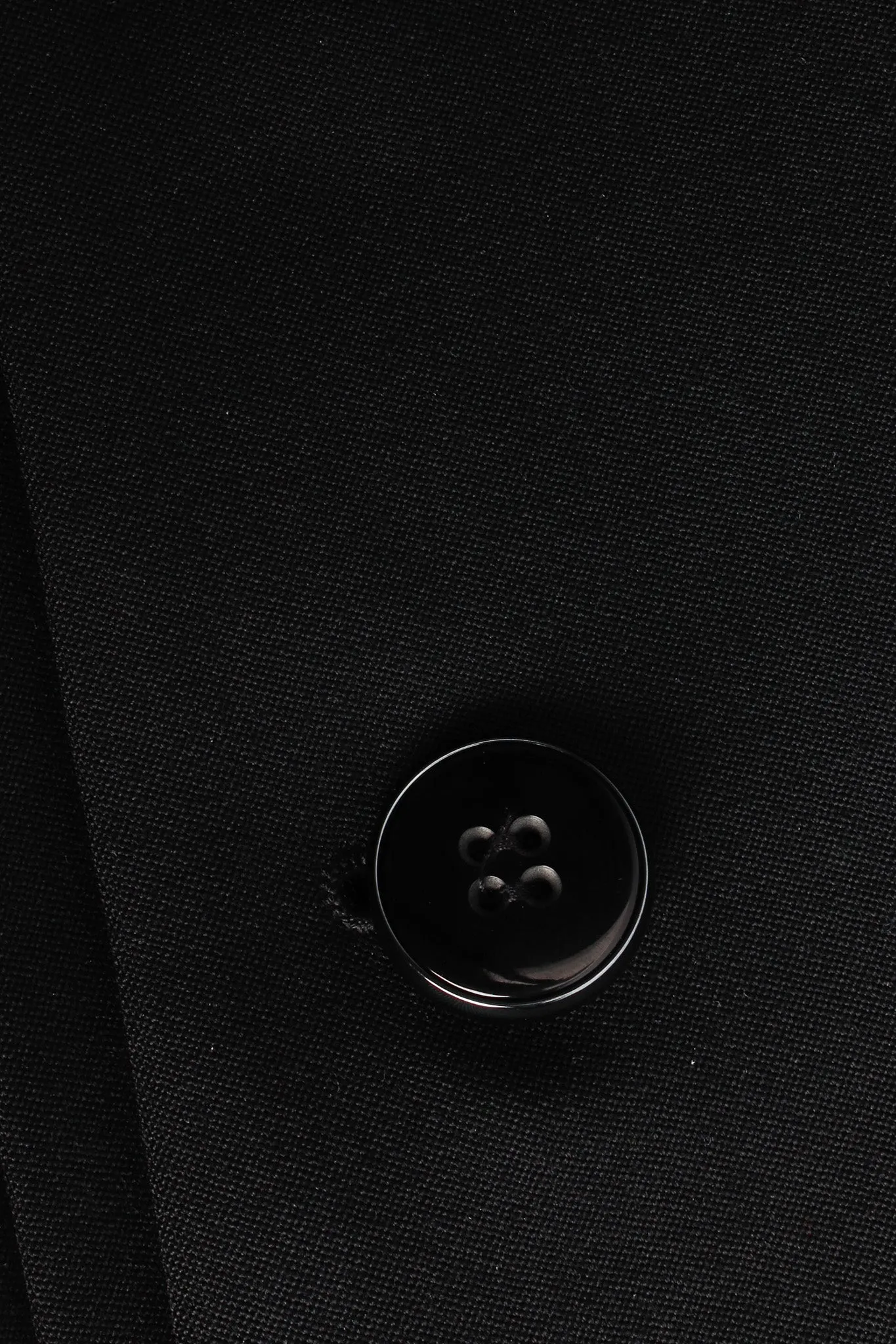 Wool Wrap Tuxedo Dress