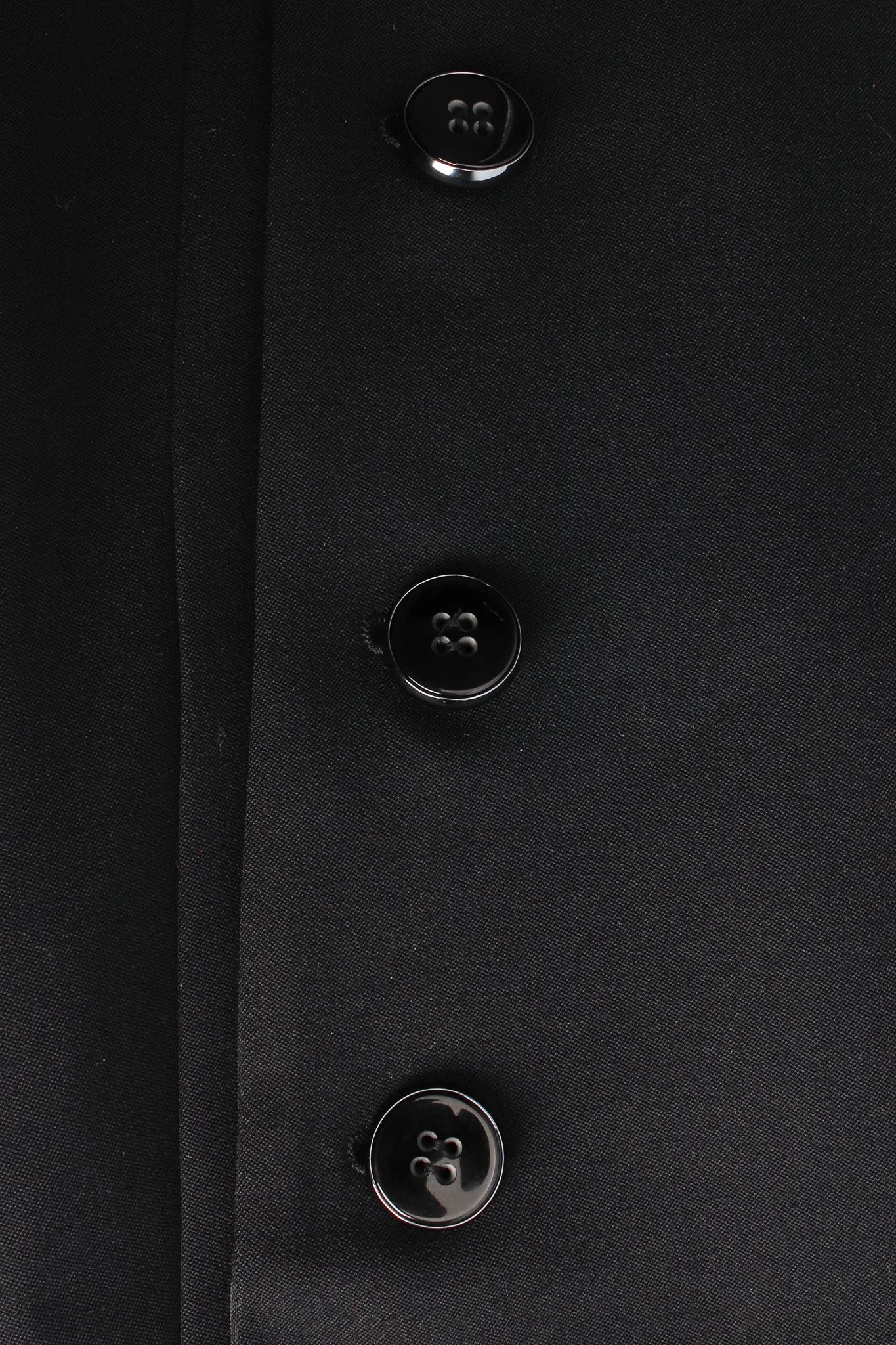 Wool Wrap Tuxedo Dress