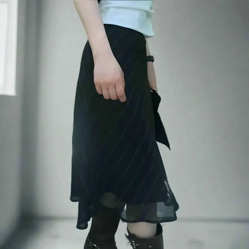 Y2K Midi Skirt