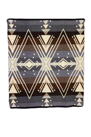 Yachana Collection - Chevron Gray Brown Red and Cream