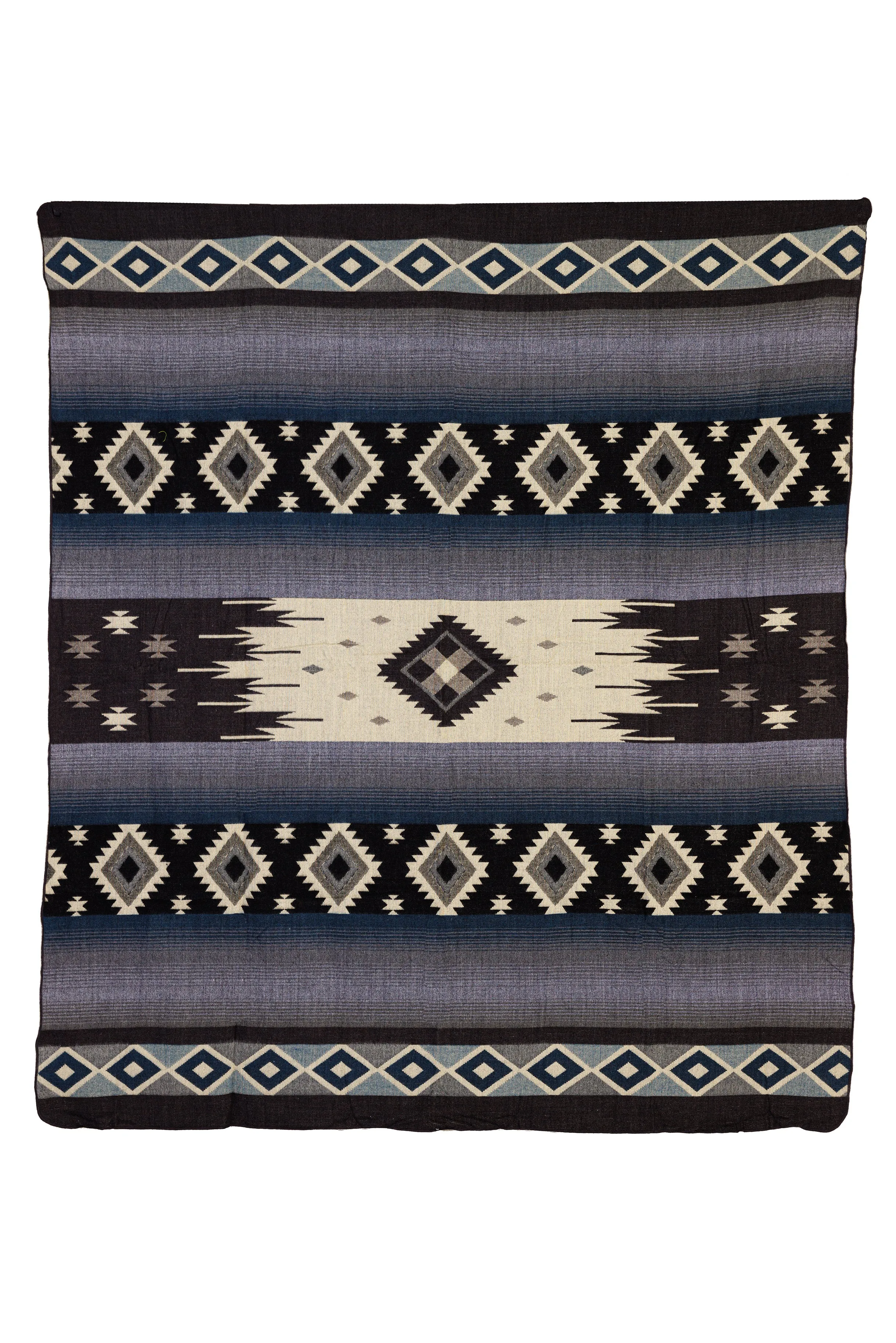 Yachana Collection  - Diamond Dark Blue Gray and Black