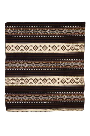 Yachana Collection - Geometric Red Brown and Cream