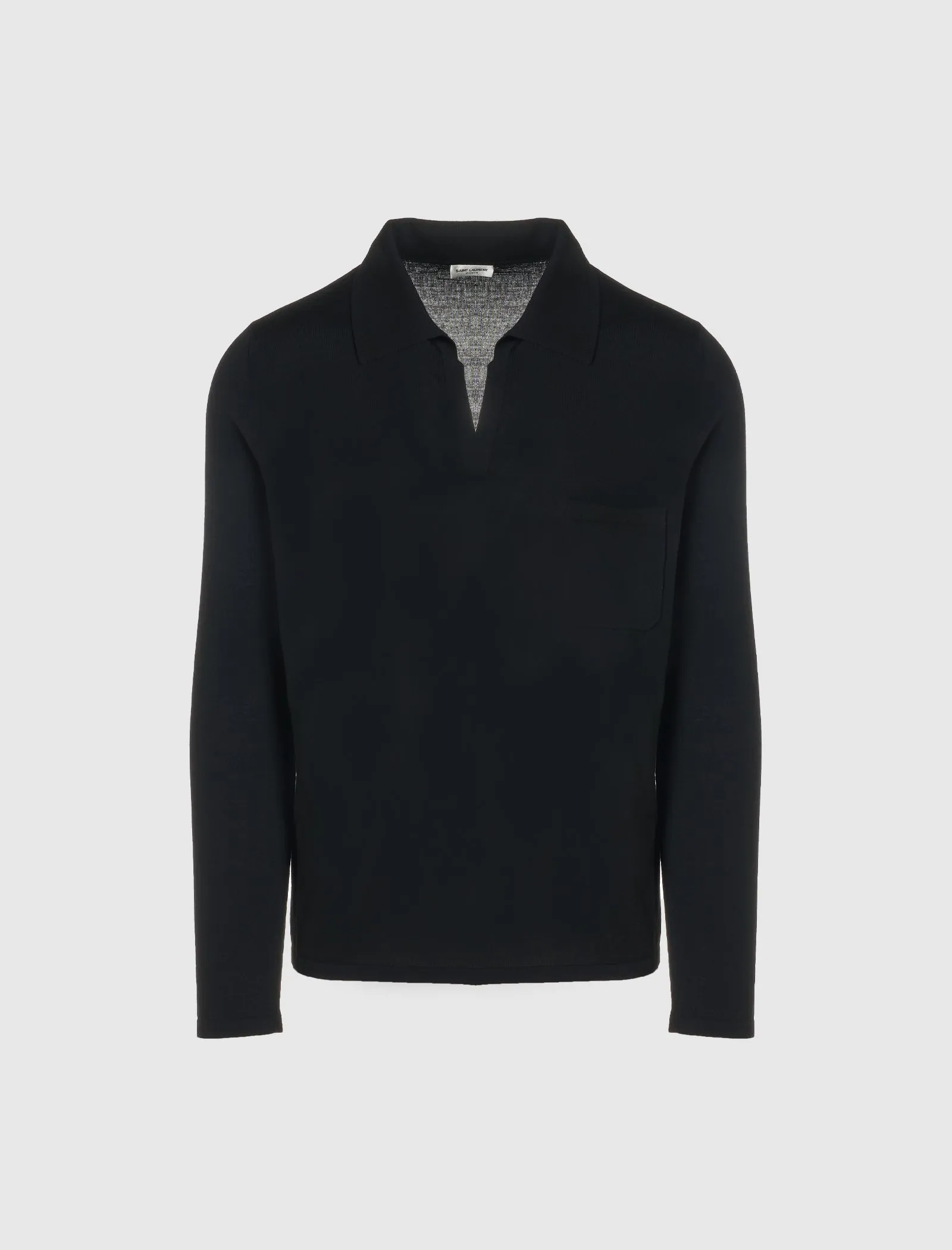 YSL LONG SLEEVE POLO